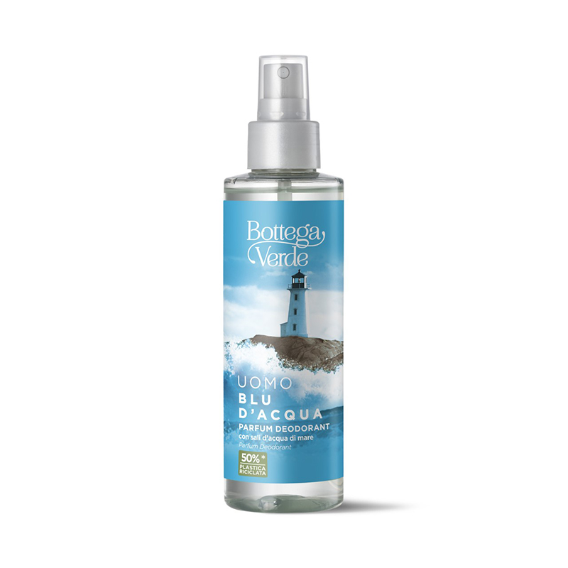 UOMO - Blu d'Acqua - Parfum deodorant with seawater salts (150 ml)