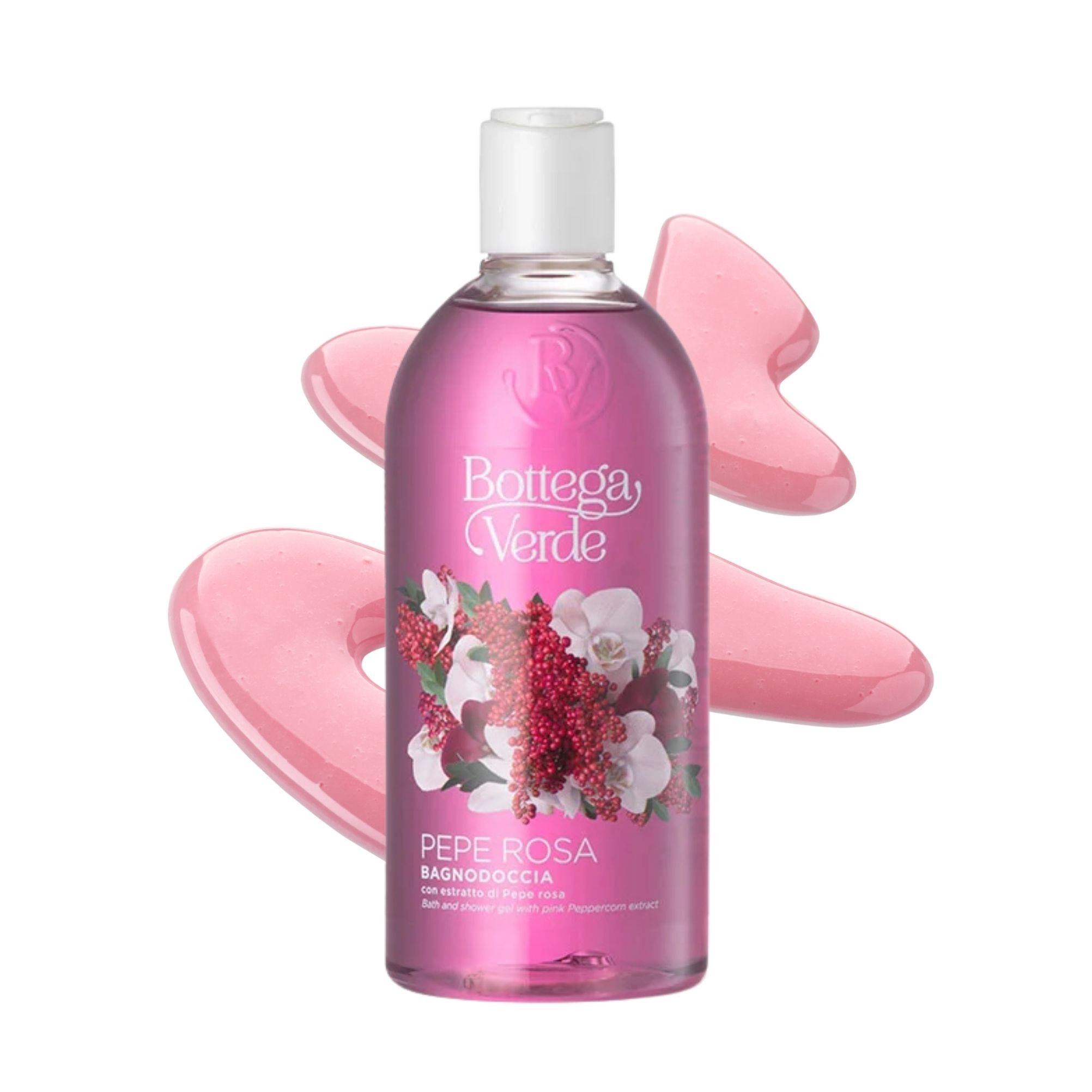 Gel de baño y ducha con extracto de Pimienta rosa (400 ml)