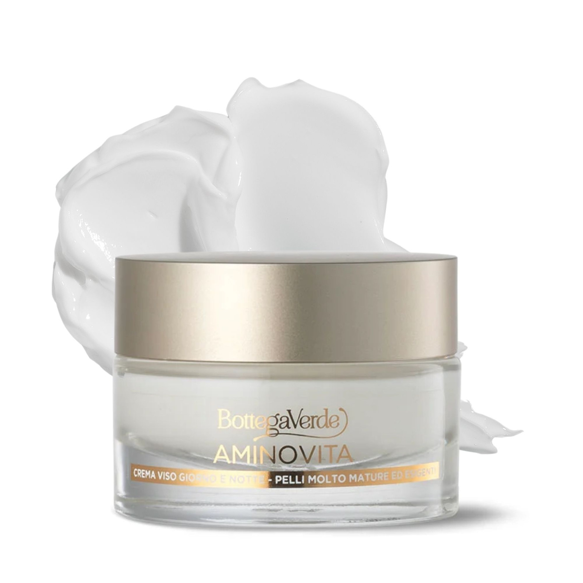 Aminovita - Crema viso giorno e notte - rughe profonde,azione globale* - con Pluridefence&reg; , Peptidi e Ceramidi vegetali  - pelli molto mature ed esigenti