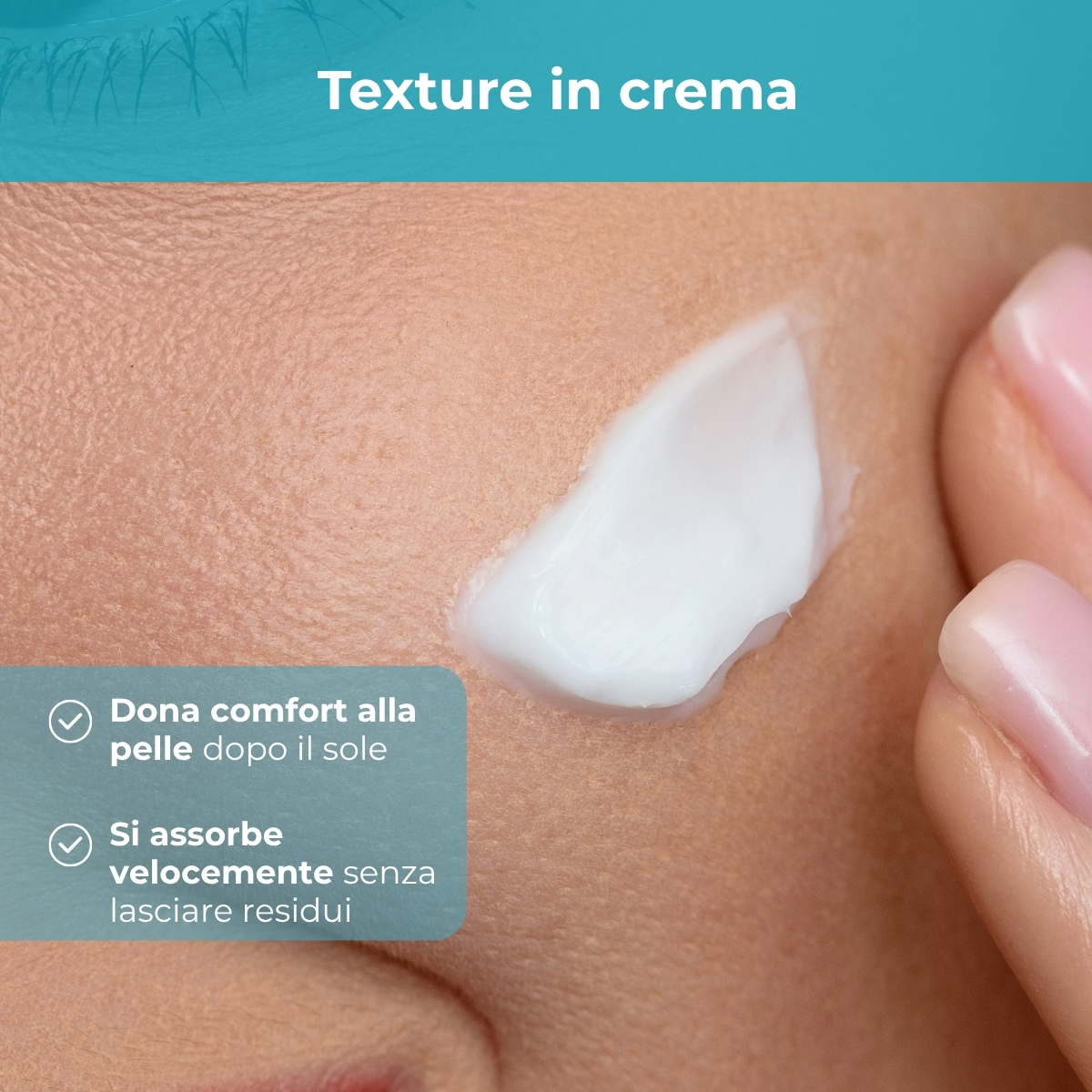 SOL Argan - Crema doposole viso - antiet&agrave; nutriente - con olio di Argan e Collagene vegetale - prolunga l'abbronzatura - tutti i tipi di pelle