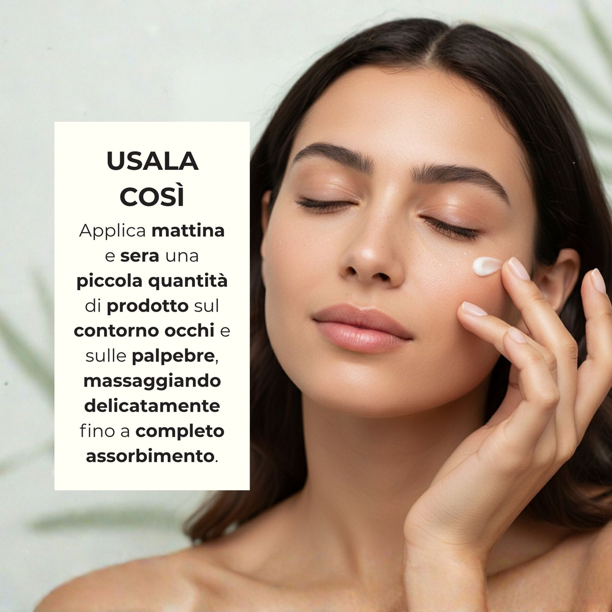 Estratti di bellezza - Crema contorno occhi - Mela verde e Kiwi - idrata rinfresca tonifica - pelli miste o grasse