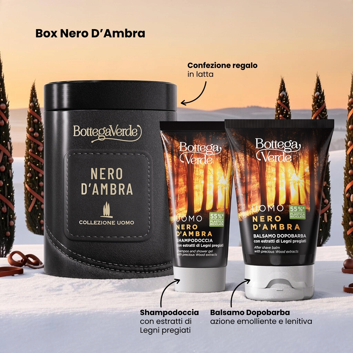 Box Mini Nero d'Ambra
