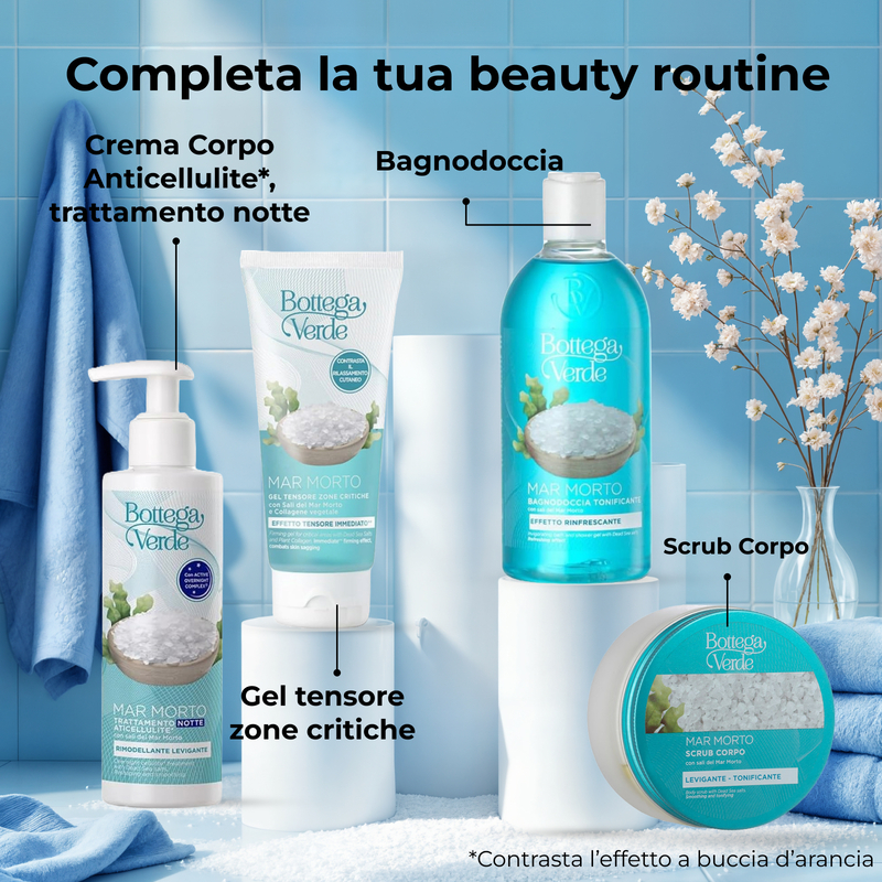 Mar Morto - Siero gel booster di idratazione - con Hyaluron Complex e Sali del Mar Morto - idratazione immediata e prolungata