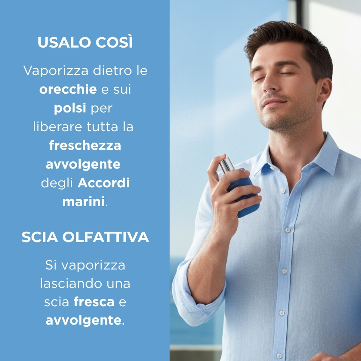 UOMO - Blu d'acqua - Eau de toilette