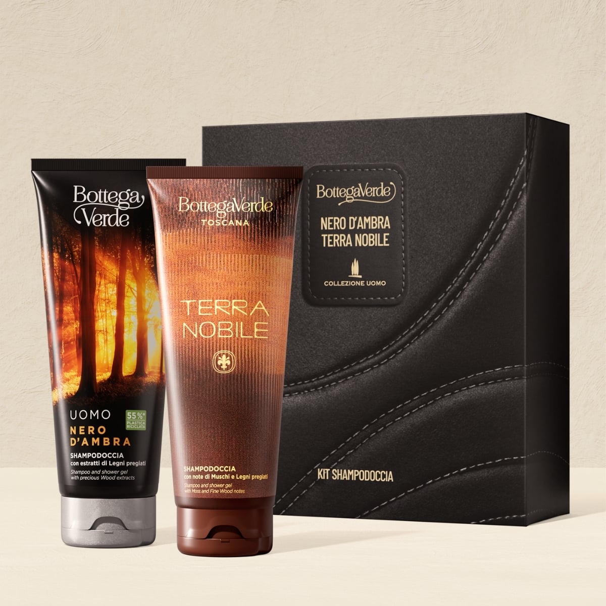 Kit Nero d'Ambra e Terra Nobile