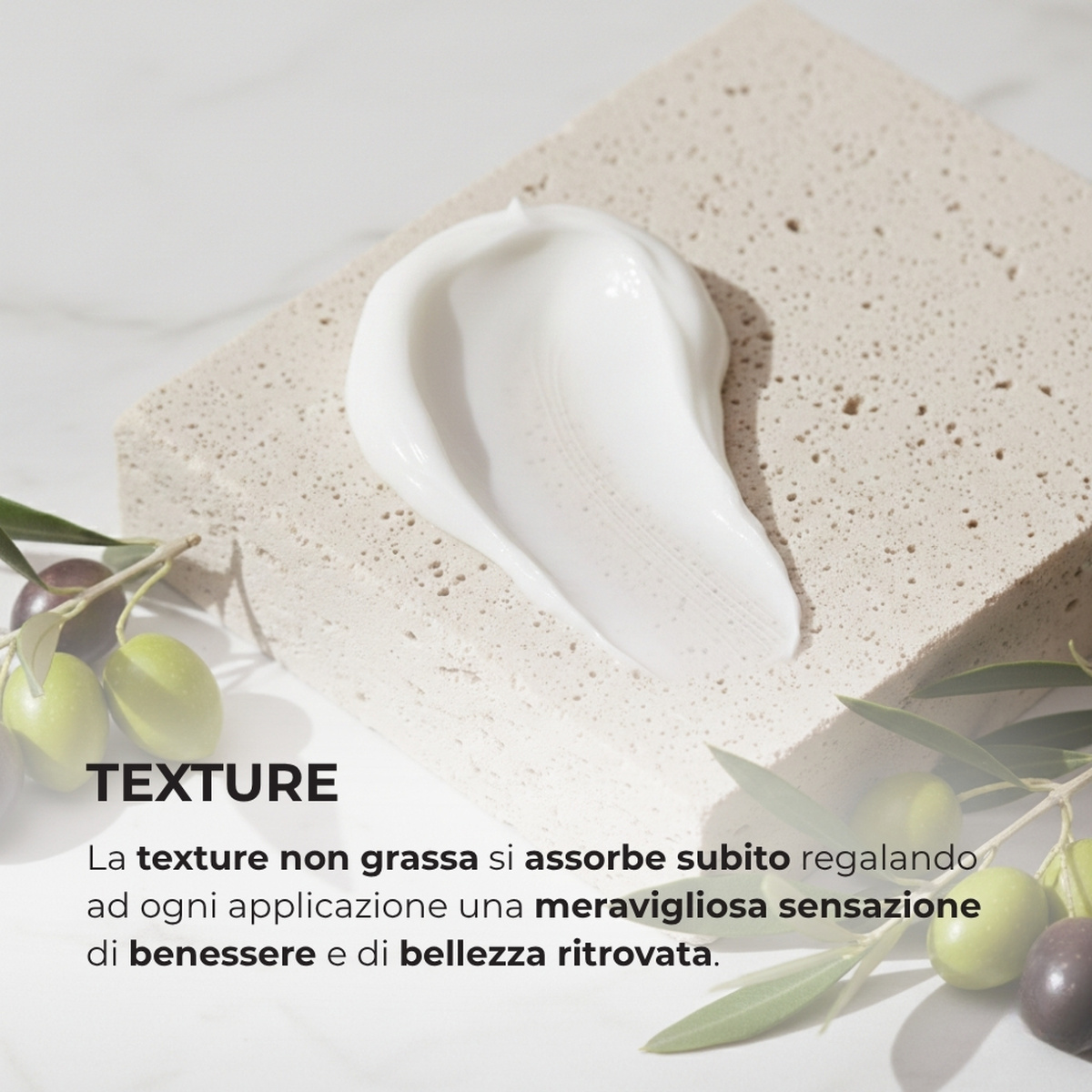Olivo Sublime - Crema viso - nutriente emolliente - con olio di Oliva iperfermentato - pelli normali o secche
