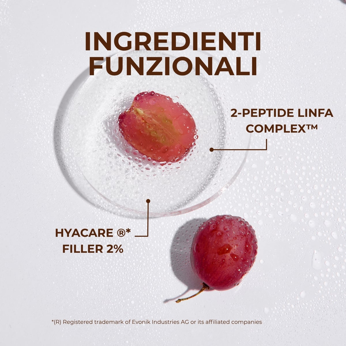Linfa di Vite - L'Elisir sublime - Contorno occhi e labbra - antirughe d'espressione - 2-PEPTIDE LINFA COMPLEX<TM/> con Peptidi e Linfa di Vite - tutti i tipi di pelle