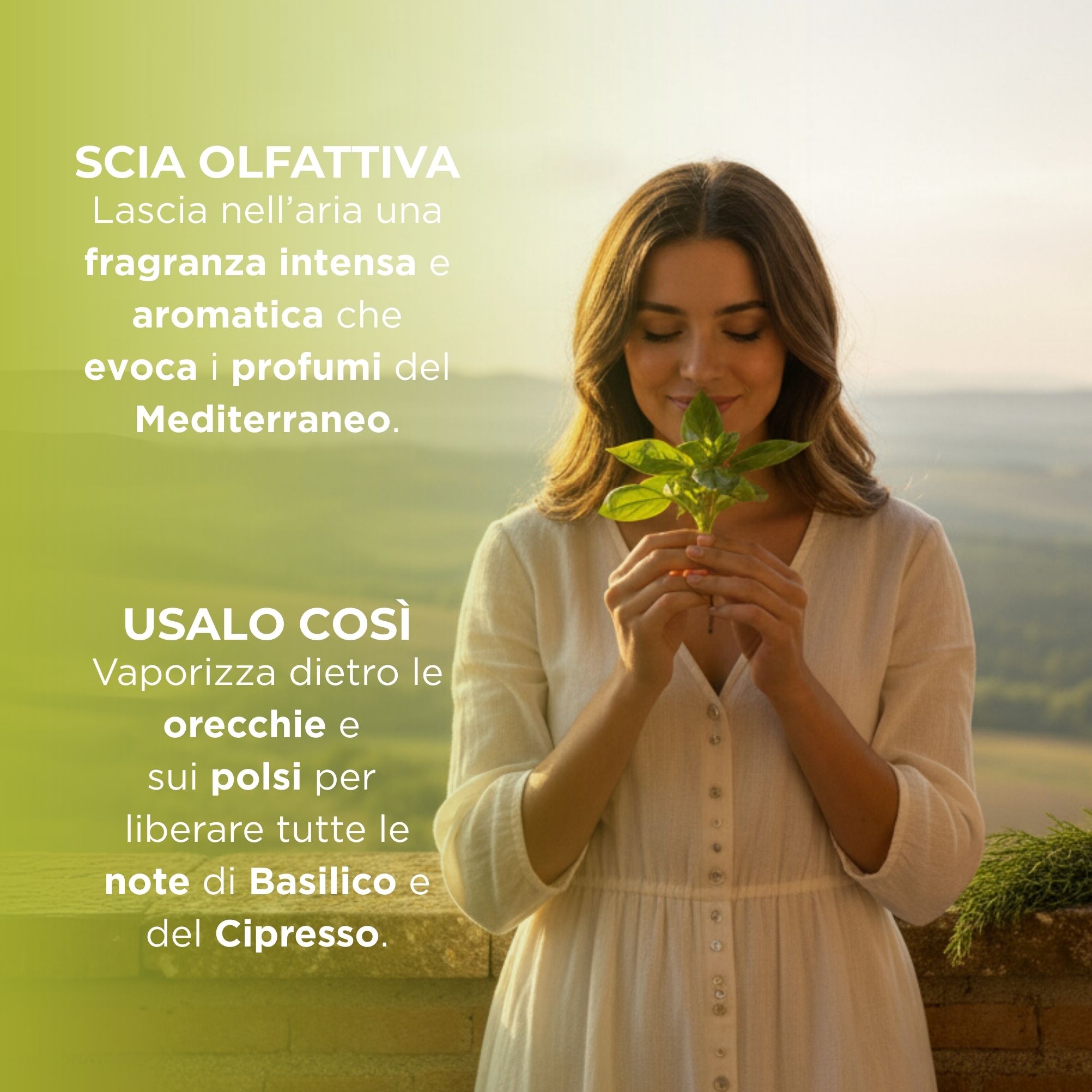 P&ograve;ggio - BASILICO E CIPRESSO - Eau de Parfum