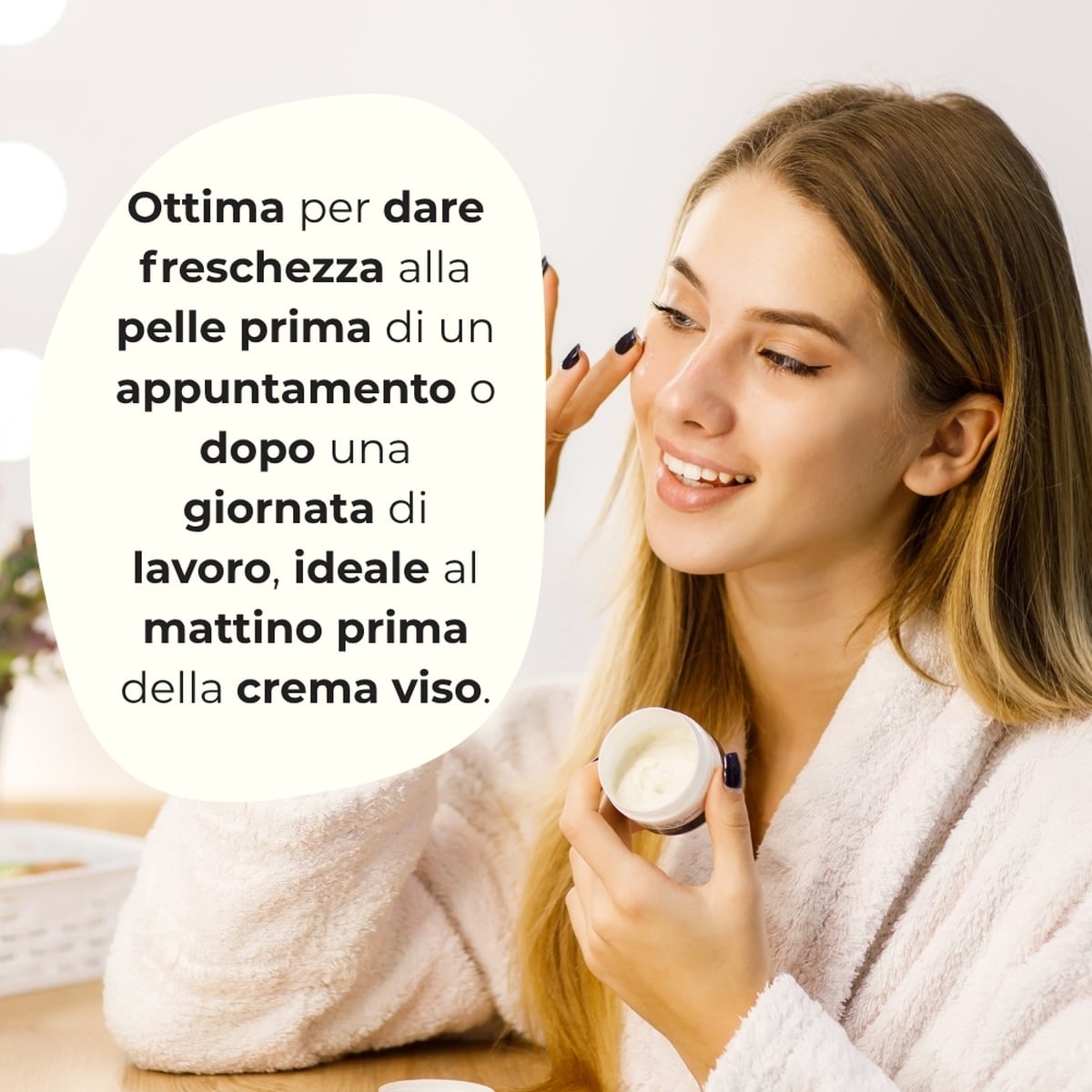 Estratti di bellezza - Maschera mousse - con succo di Cetriolo e The Matcha (50 ml) - riequilibrante detox