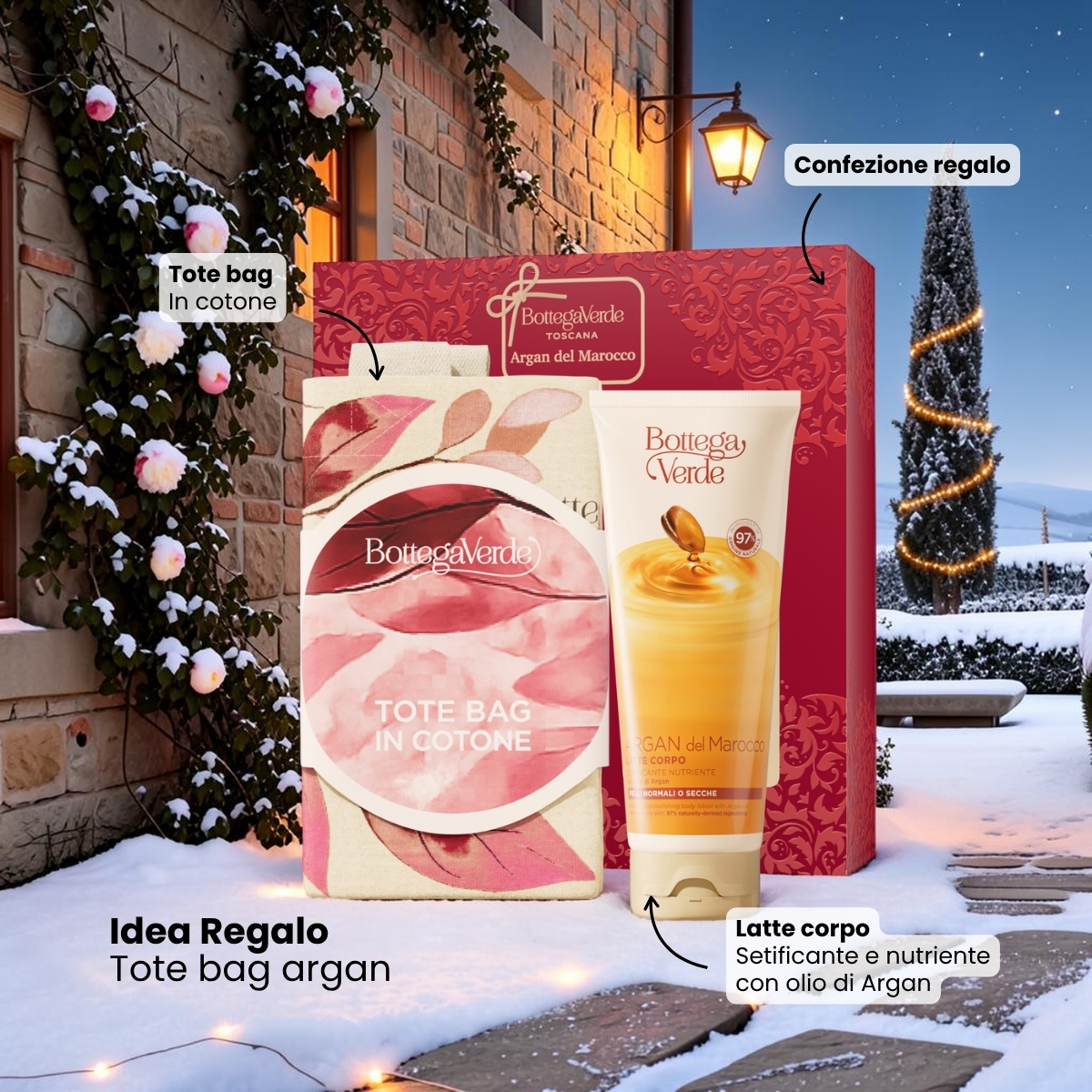 Idea regalo Tote bag Argan