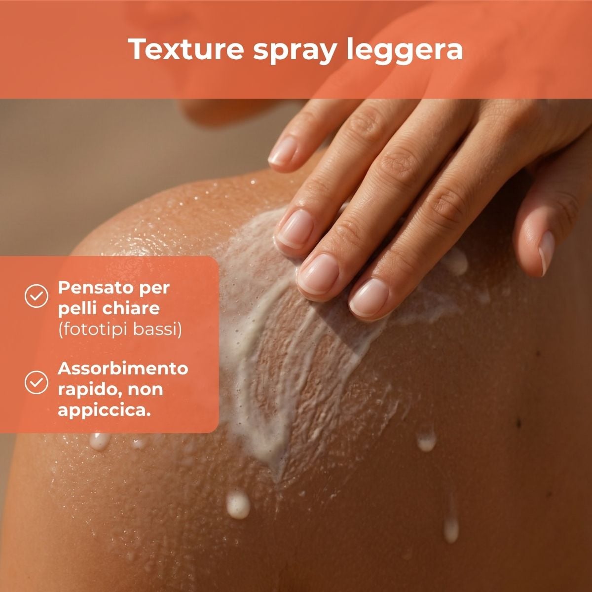 SOL Elicriso - Spray solare - protegge e idrata - con estratto di Elicriso Tenutra Massaini - protezione alta SPF50 - water resistant