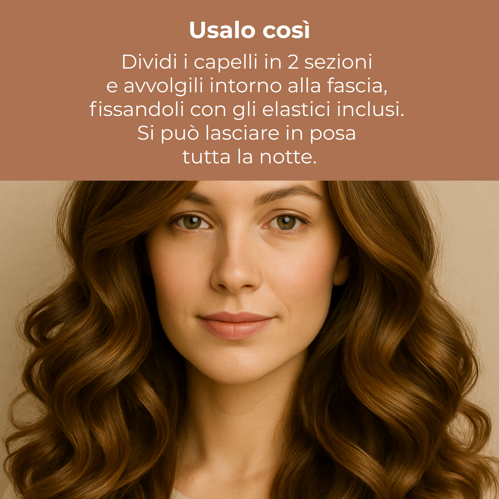 NATURA PRO - Set arricciacapelli volumizzante