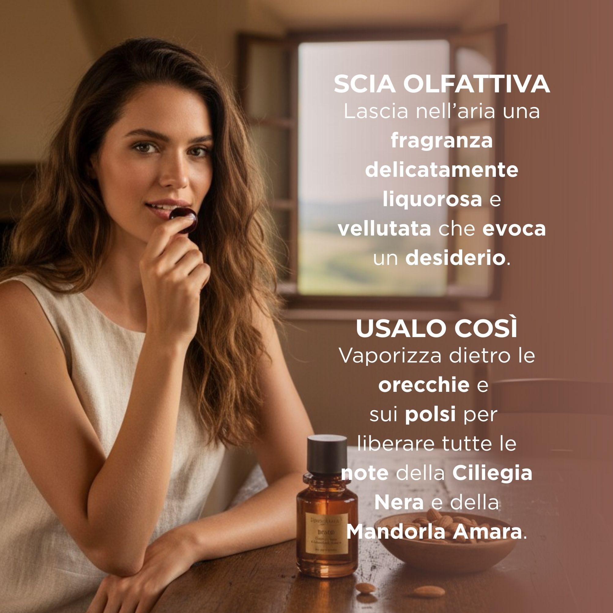 Des&igrave;o - CILIEGIA NERA E MANDORLA AMARA - Eau de Parfum