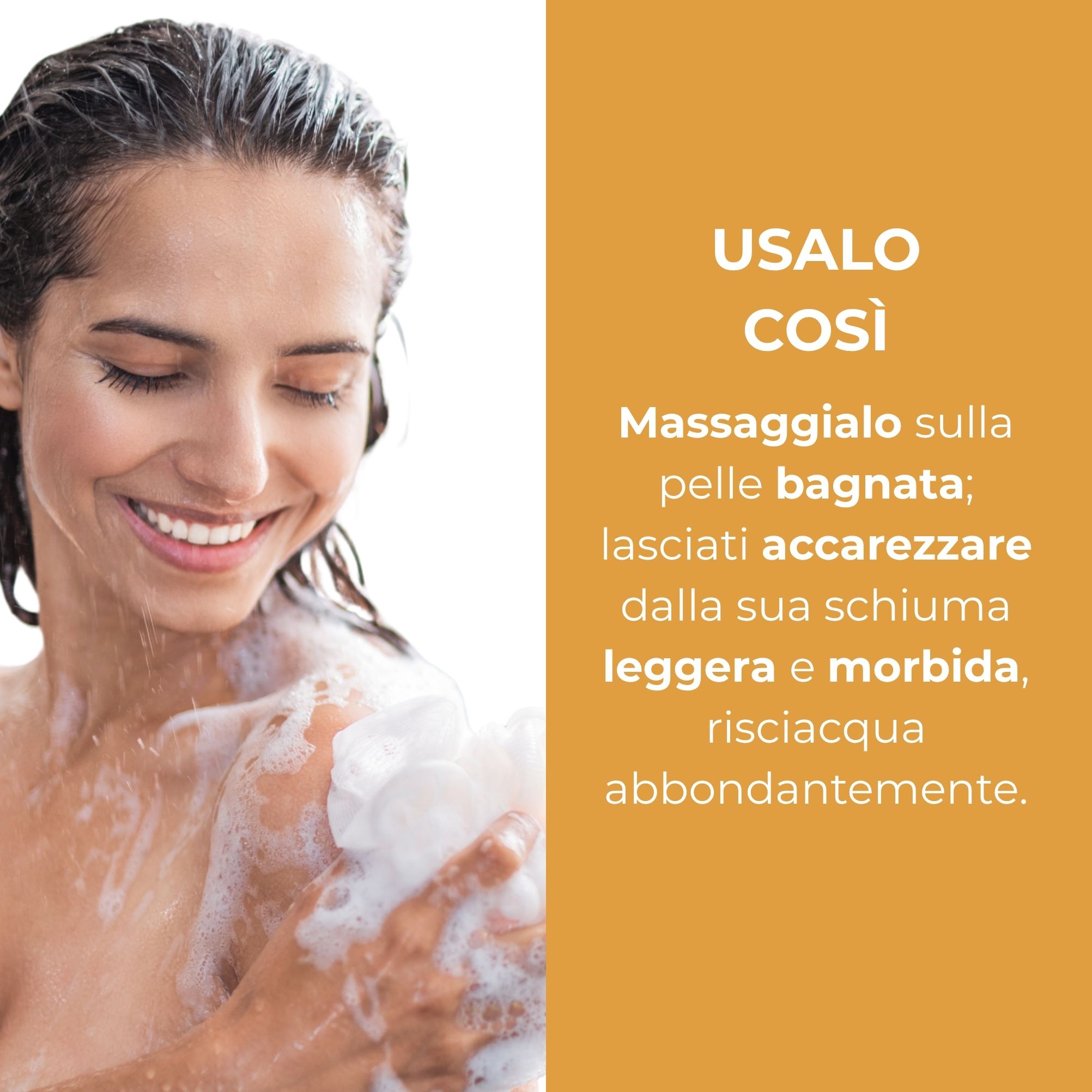 Argan del Marocco - Bagnodoccia -  setificante   - con  Argan - pelli normali o secche