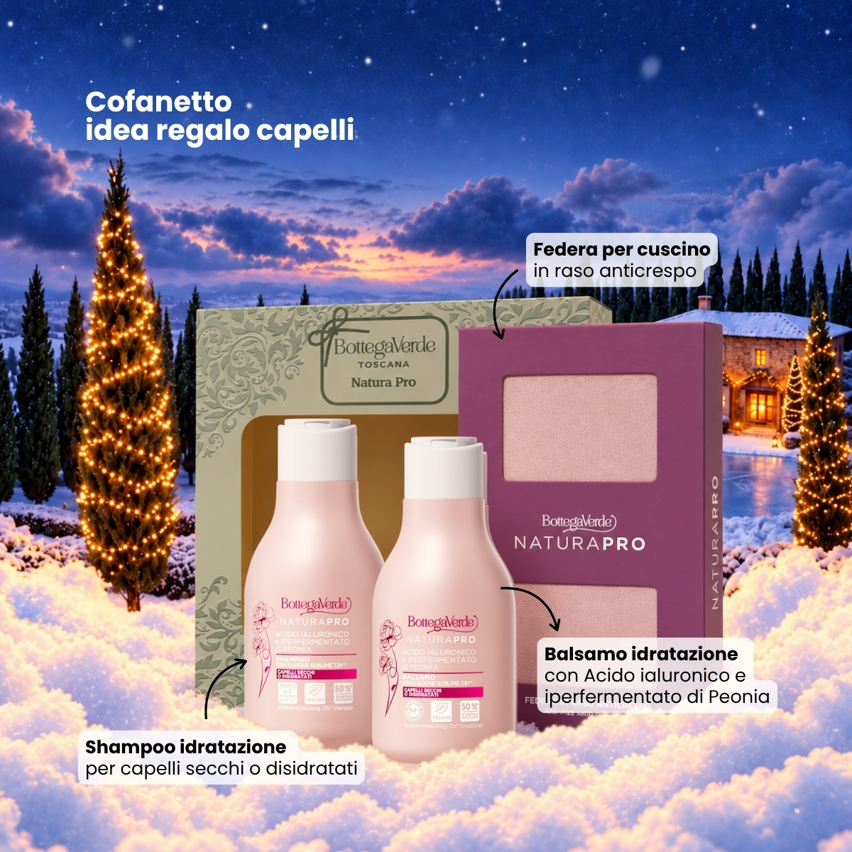 Cofanetto idea regalo capelli