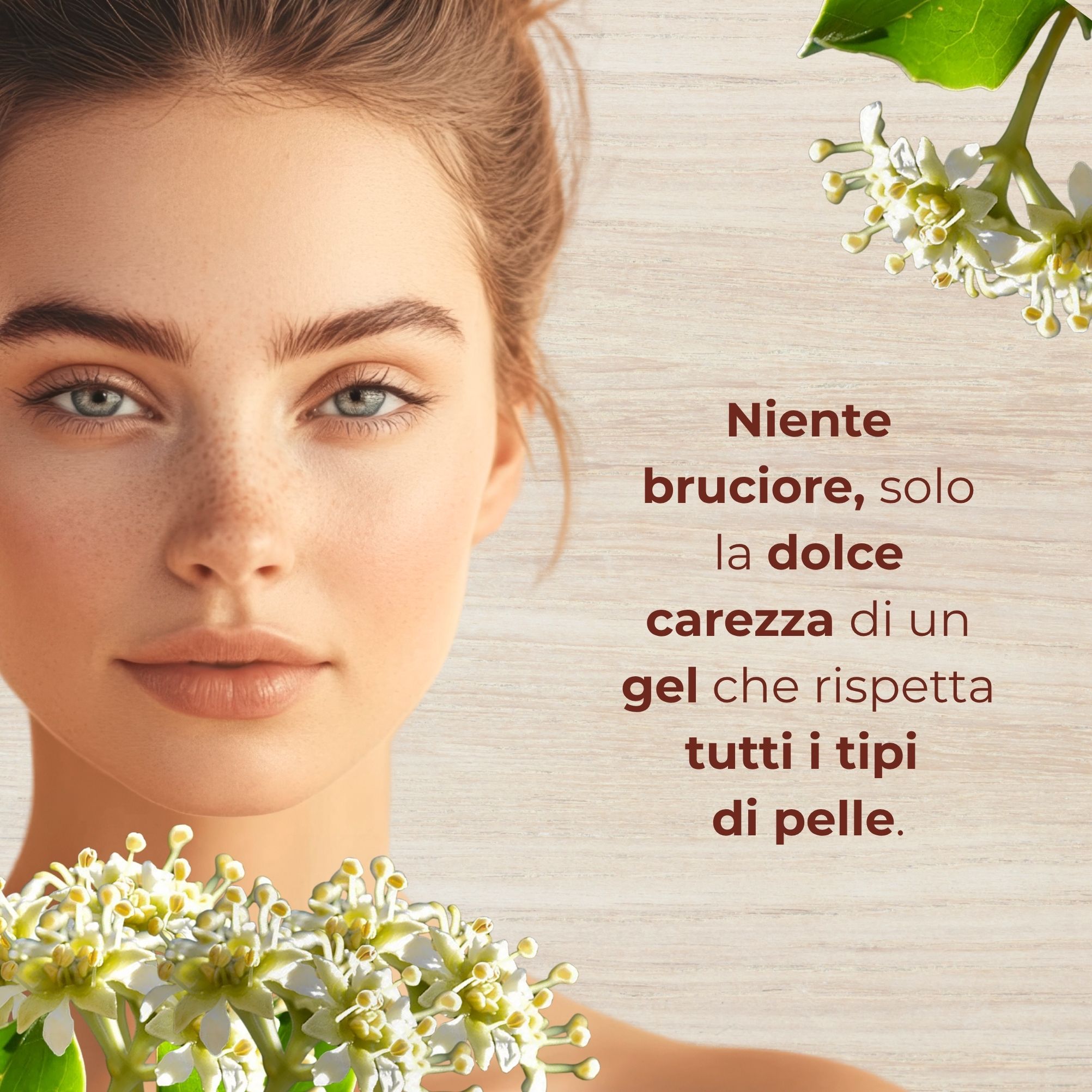 Estratti di bellezza - Gel struccante - viso occhi - Quillaia - non brucia gli occhi  - tutti i tipi di pelle