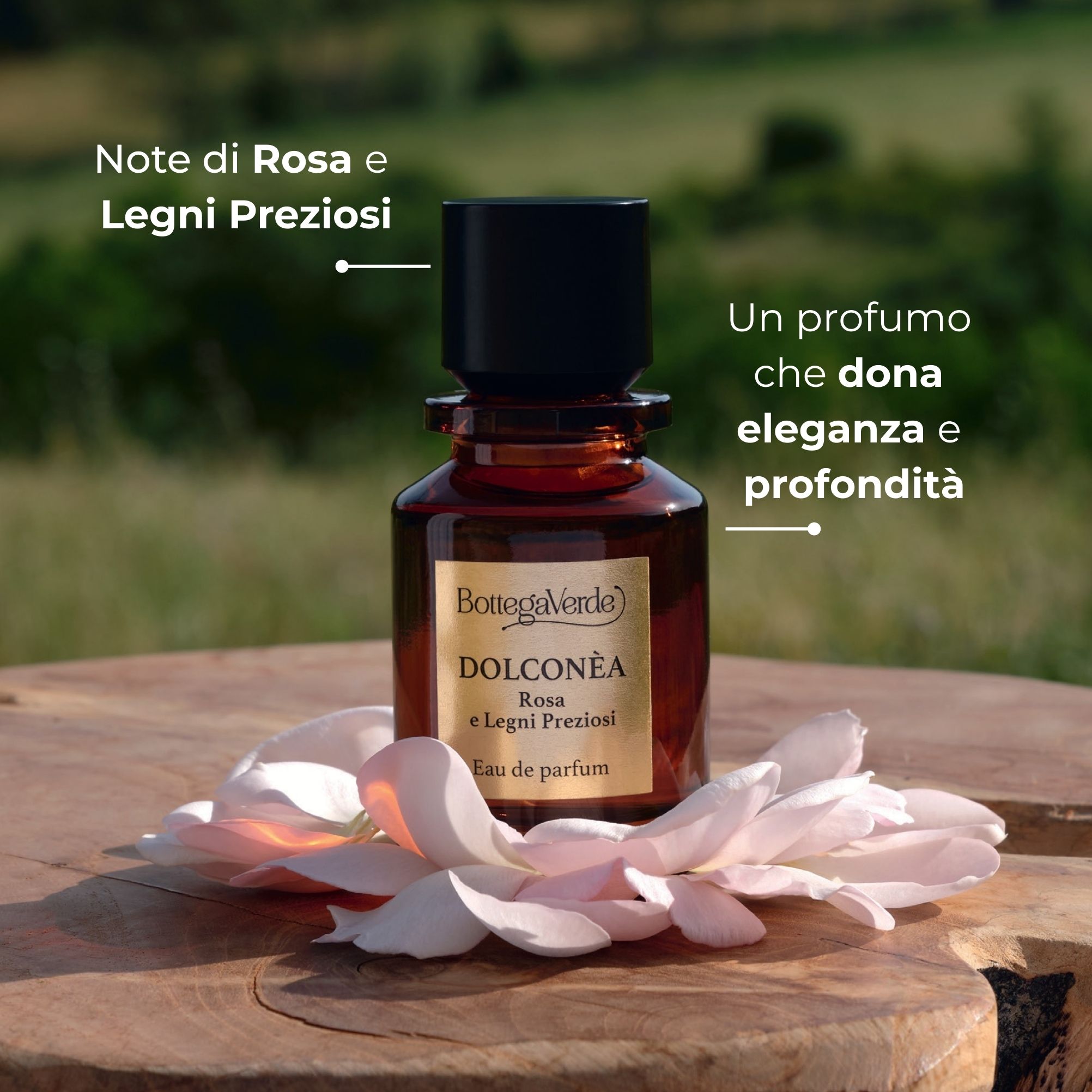 Dolconèa - ROSA  E LEGNI PREZIOSI - Eau de Parfum