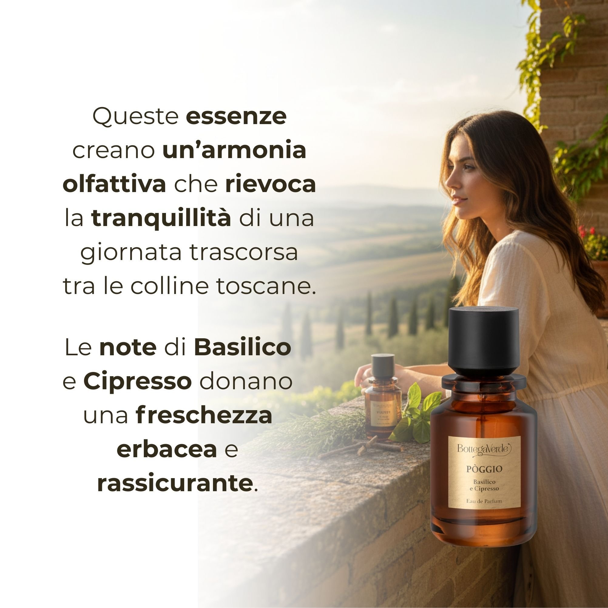P&ograve;ggio - BASILICO E CIPRESSO - Eau de Parfum