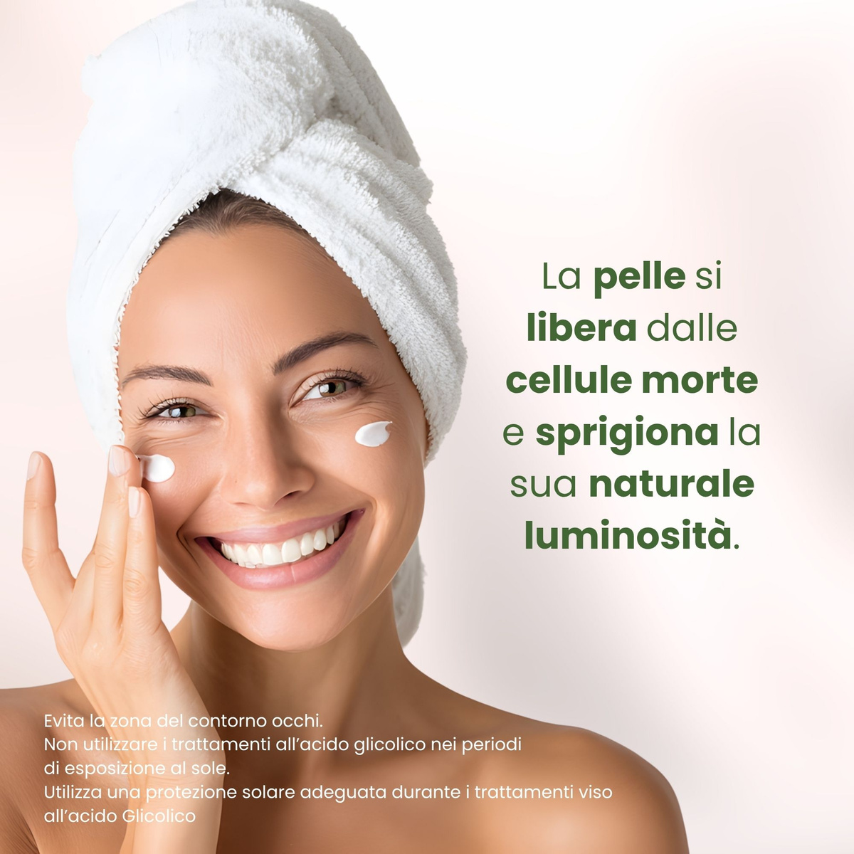 Estratti di bellezza '' Crema viso rinnovatrice - acido Glicolico estratti della Frutta '' perfeziona uniforma illumina - tutti i tipi di pelle