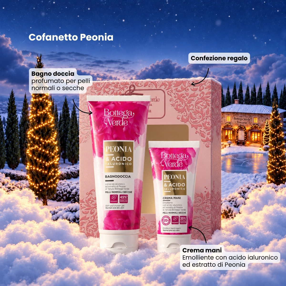 Cofanetto Peonia