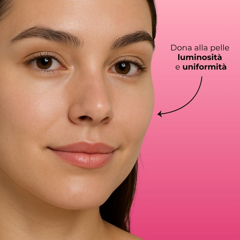 Peeling enzimatico rinnovatore - concentrato viso - con 6% Enzyme Peel complex e iperfermentato di Melograno di Tenuta Bottega Verde - esfoliante