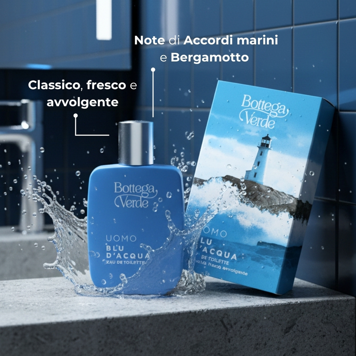 UOMO - Blu d'acqua - Eau de toilette