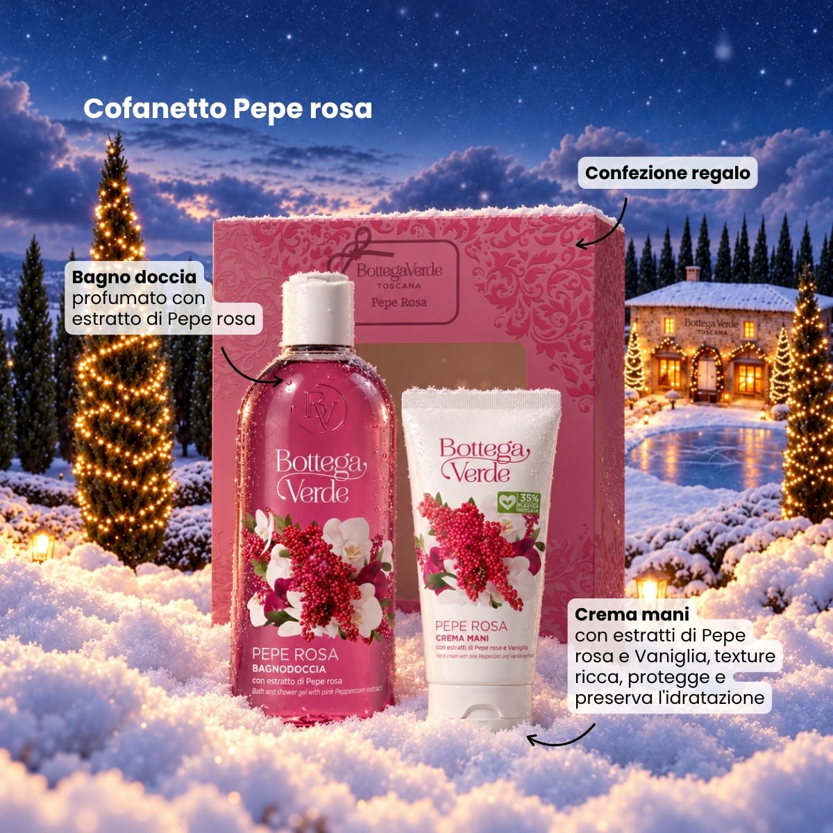 Cofanetto Pepe rosa