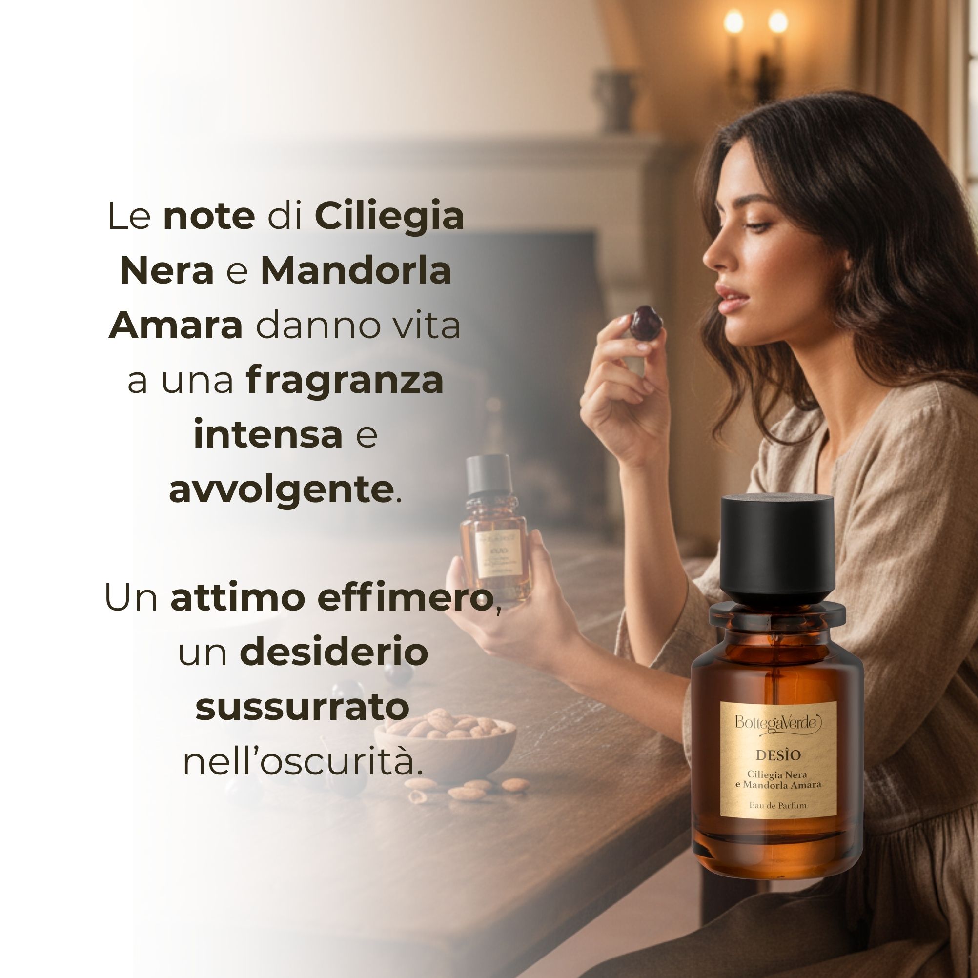 Des&igrave;o - CILIEGIA NERA E MANDORLA AMARA - Eau de Parfum