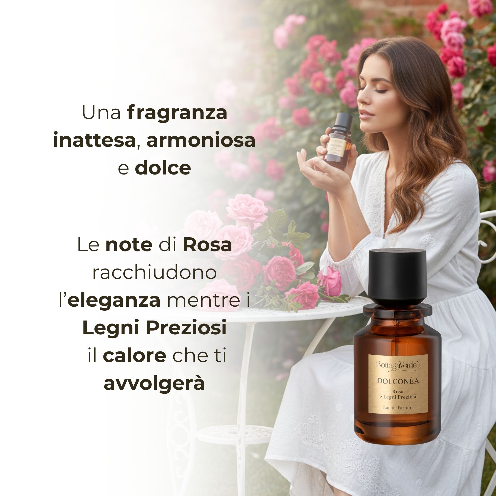 Dolcon&egrave;a - ROSA  E LEGNI PREZIOSI - Eau de Parfum