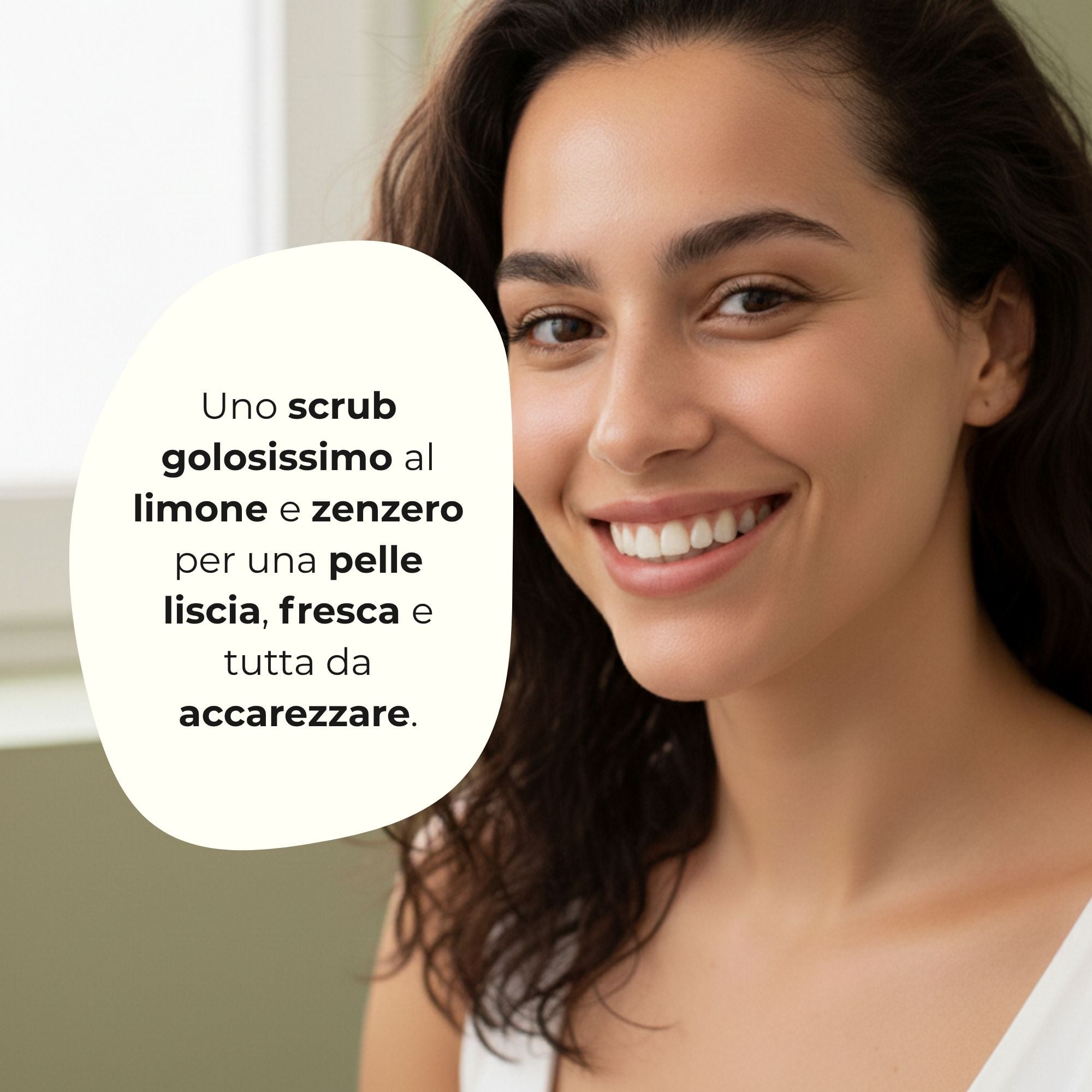 Zuccheri di bellezza - Scrub di zucchero tonificante - con zucchero di Canna ed estratti di Limone e Zenzero - esfoliante purificante - pelli normali o miste
