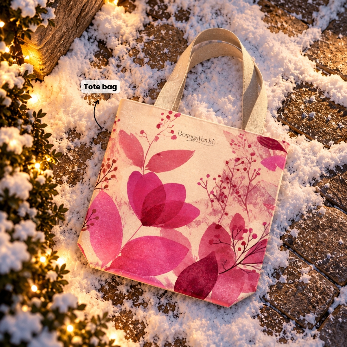 Idea regalo Tote bag Peonia