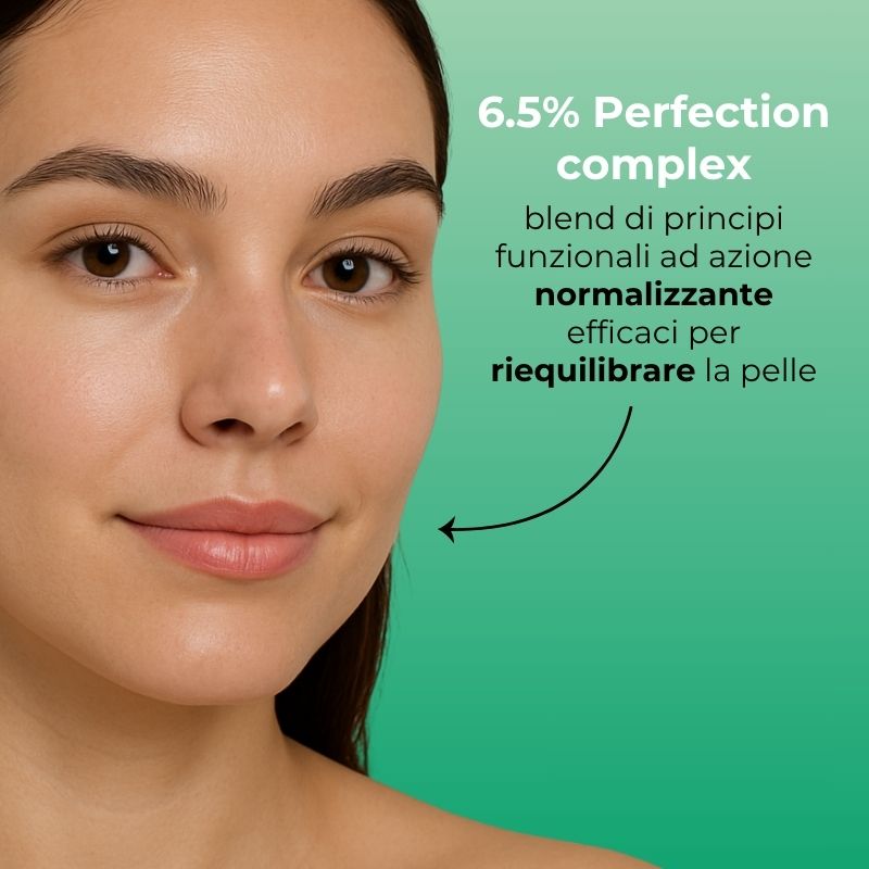 Siero ampolla purificante - concentrato viso - con 6.5% Perfection complex e iperfermentato di Verbena di Tenuta Bottega Verde - anti imperfezioni