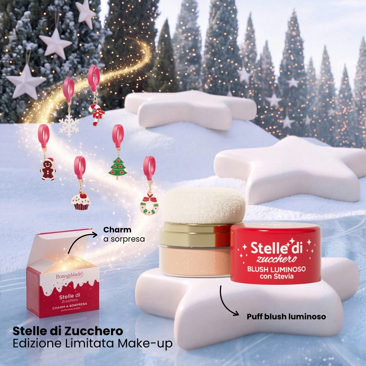 Stelle di Zucchero - Blush luminoso con Stevia