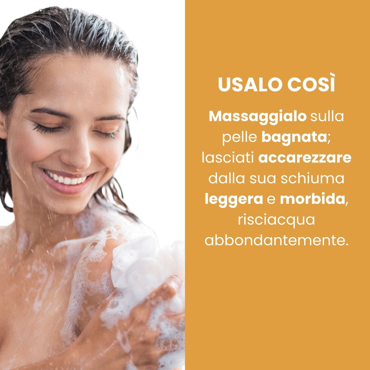 Argan del Marocco - Bagnodoccia -  setificante   - con  Argan - pelli normali o secche