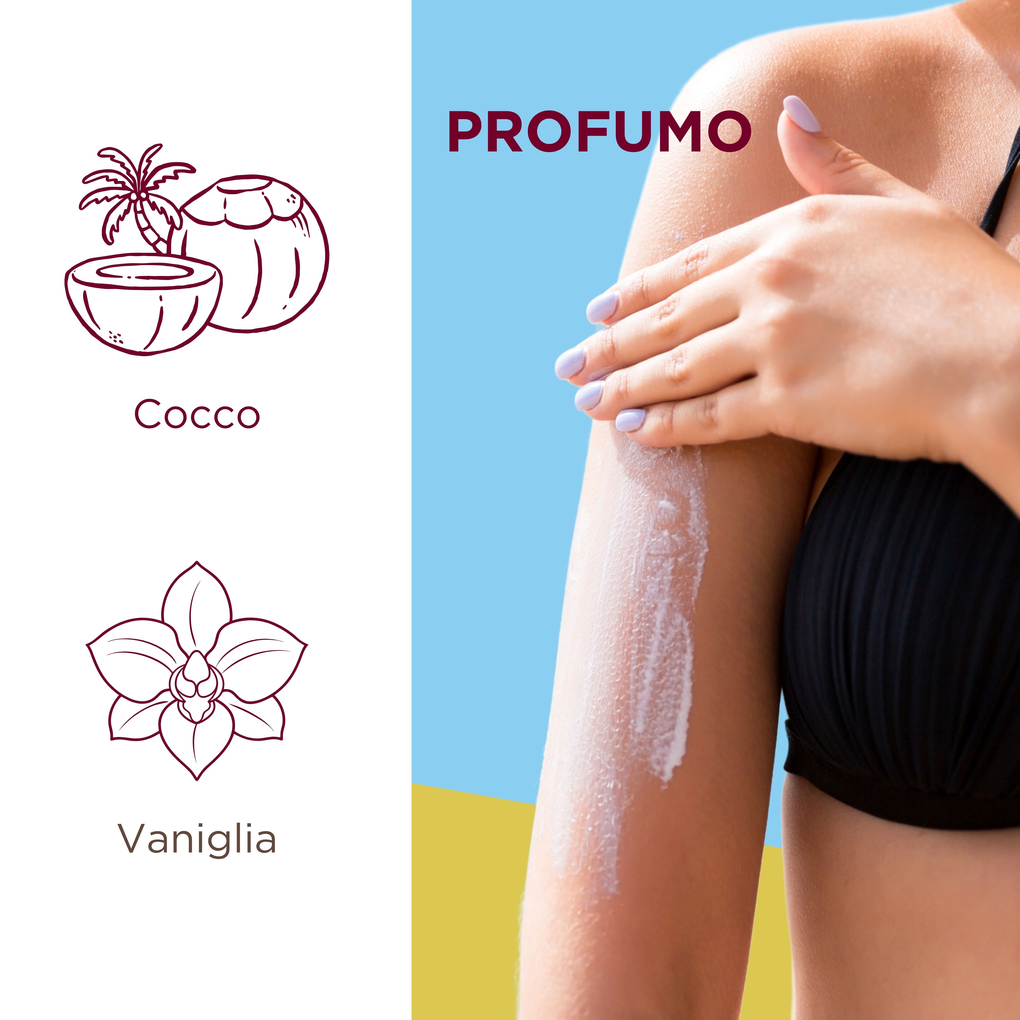 Lido Paradiso - Cocco e Vaniglia - Crema corpo con latte di Cocco e Monoi di Tahiti