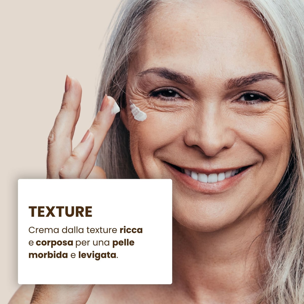 Effetto lifting - Crema viso antiet&agrave;, effetto lifting immediato - con acido Ialuronico ed estratto di Fior di Loto - pelli normali o secche
