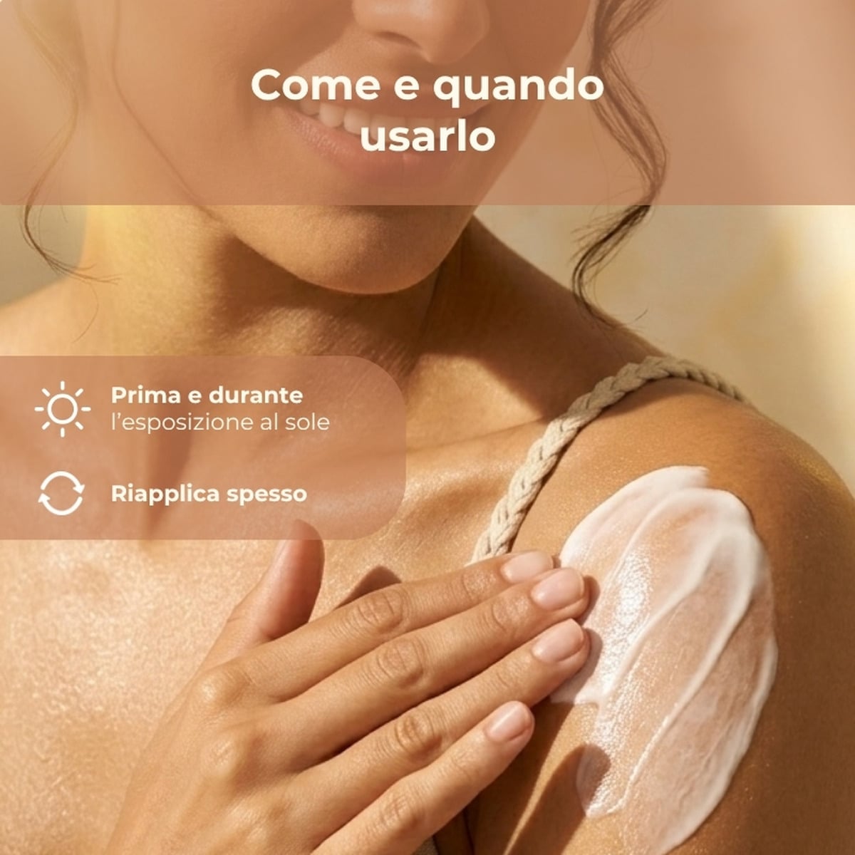 SOL pelli sensibili - Latte solare - protezione specifica per pelli sensibili - con olio di Jojoba e latte di Avena - protezione molto alta SPF50+ - water resistant