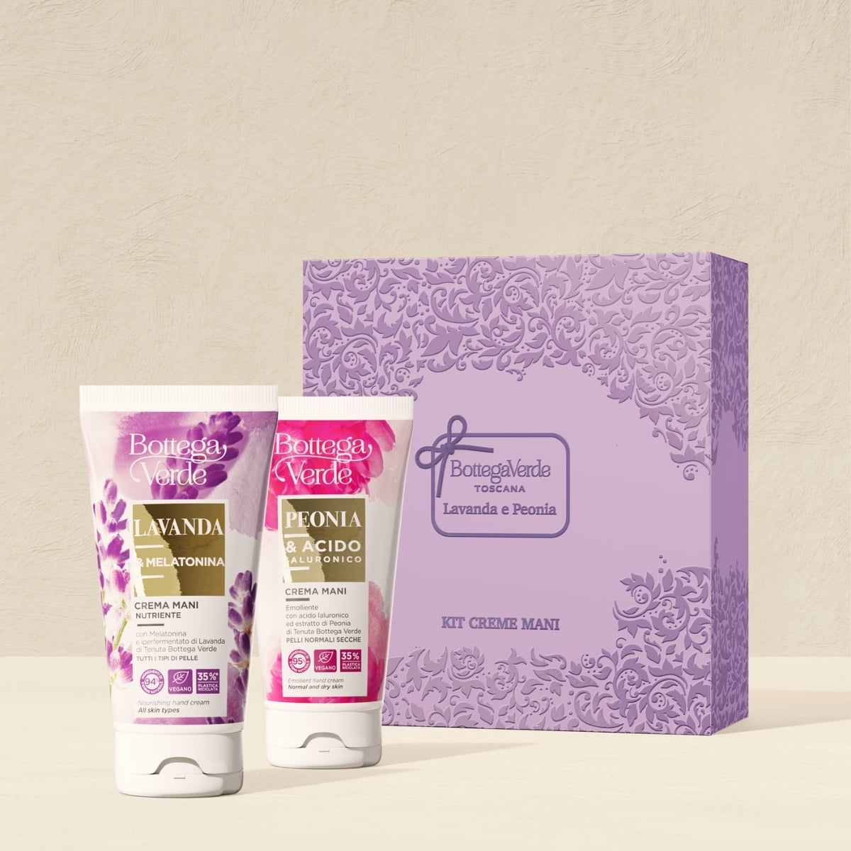 Kit mani Peonia e Lavanda
