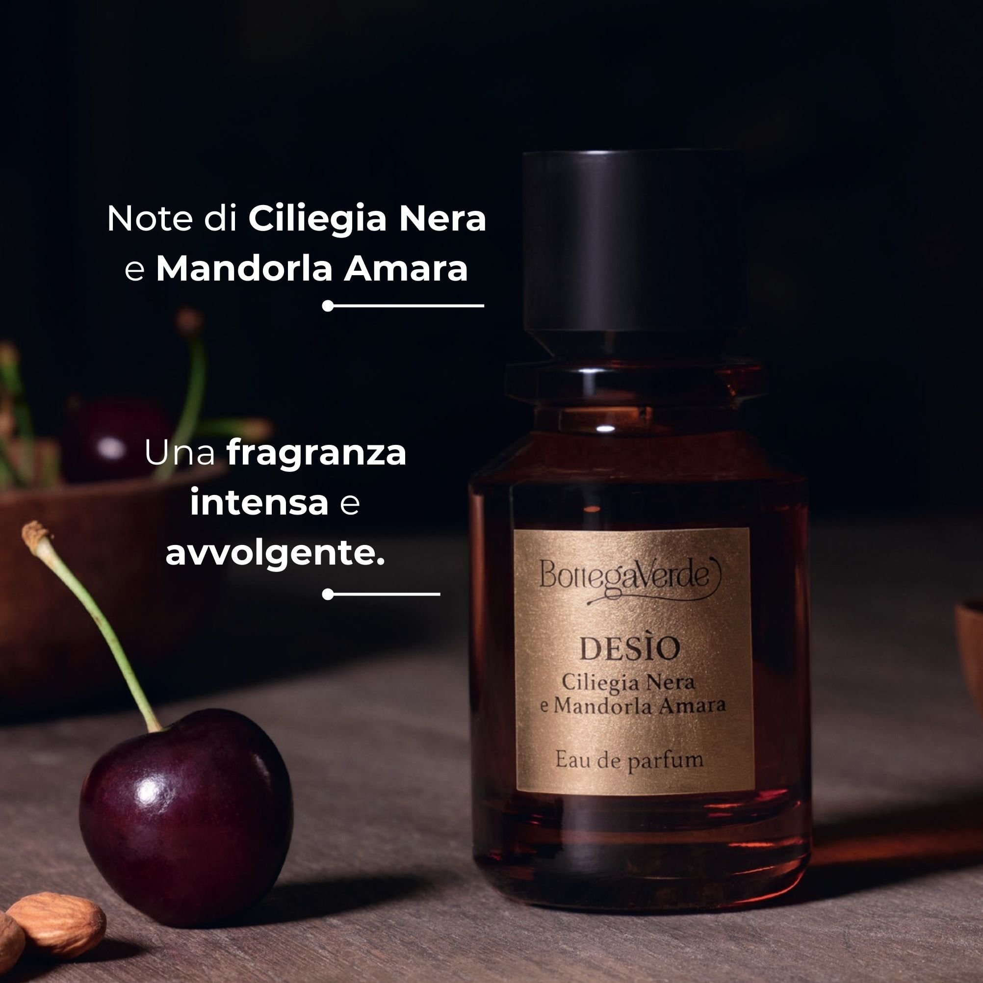 Desìo - CILIEGIA NERA E MANDORLA AMARA - Eau de Parfum
