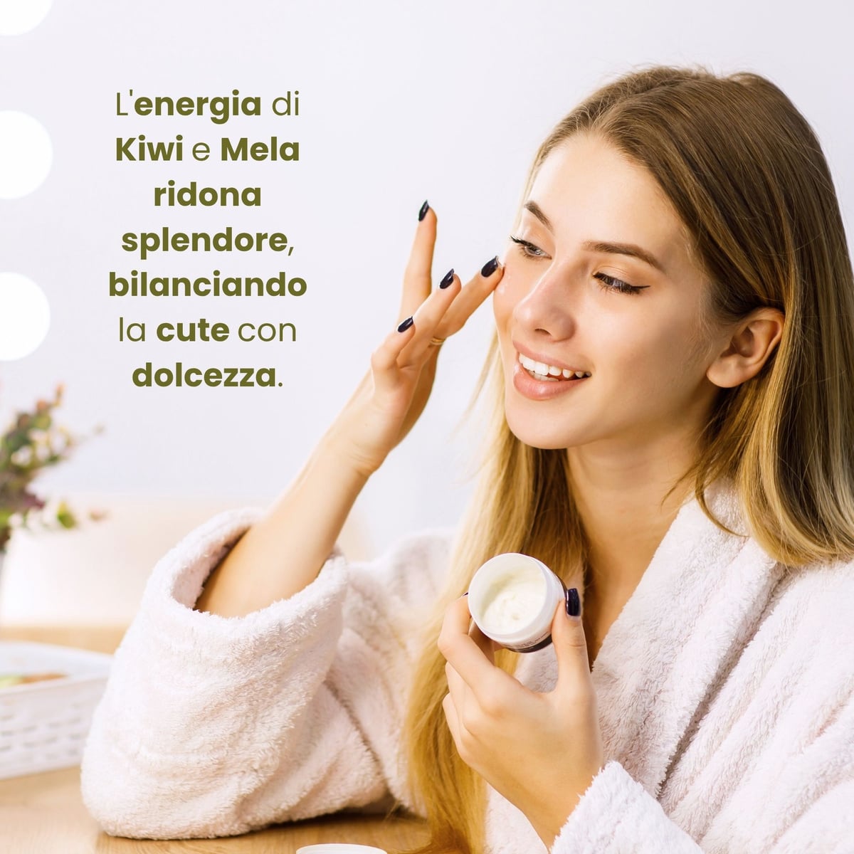 Estratti di bellezza - Crema gel - Mela verde e Kiwi - idrata opacizza - pelli miste o grasse