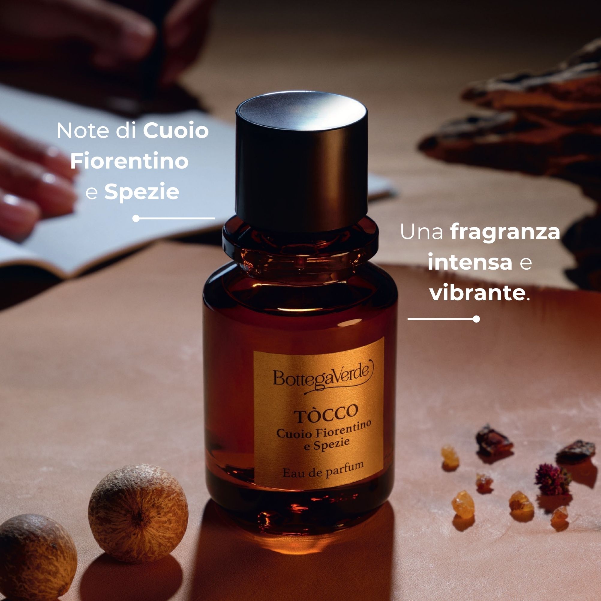 Tòcco - CUOIO FIORENTINO E SPEZIE - Eau De Parfum