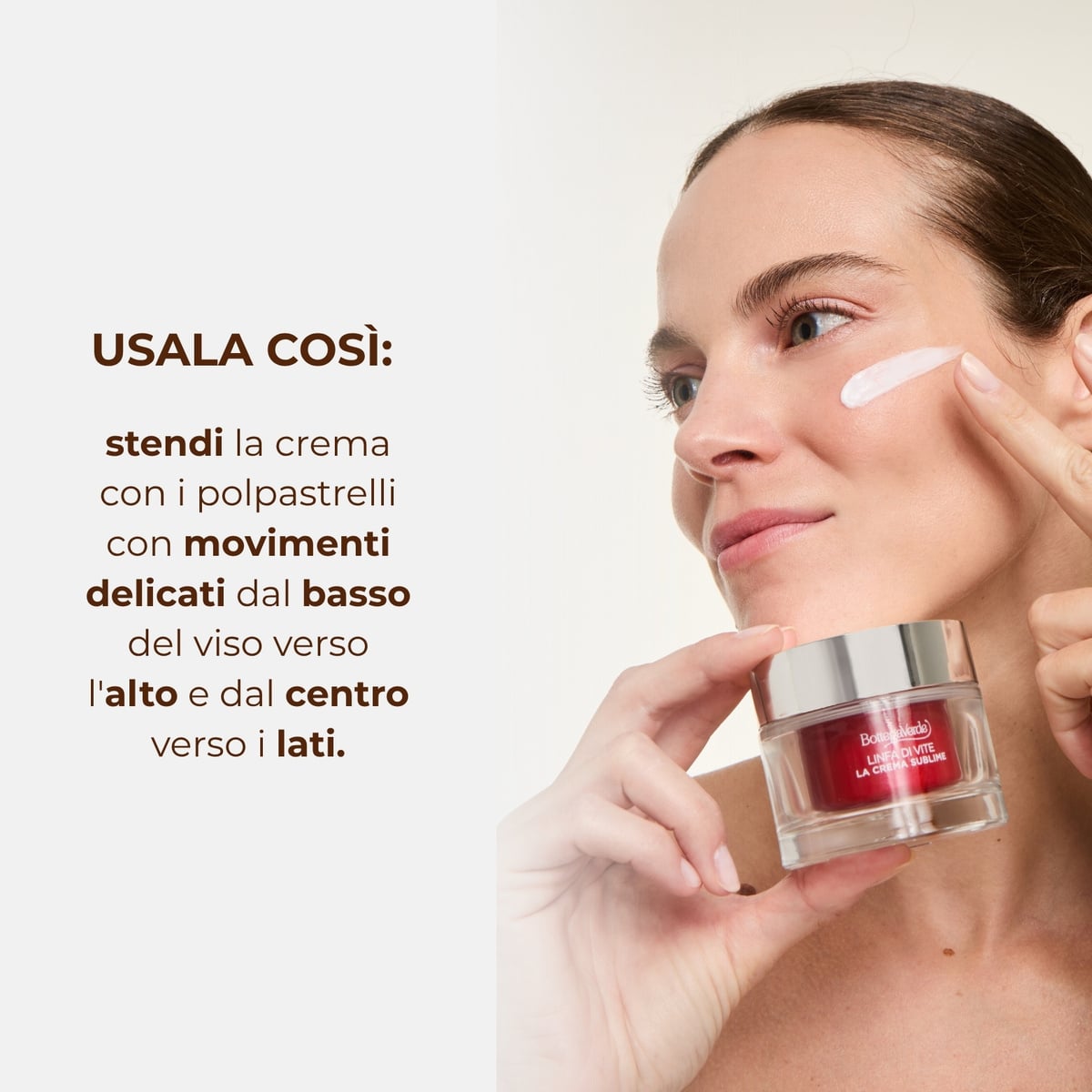 Linfa di Vite - La crema sublime - RICARICA Trattamento viso antirughe giorno e notte - effetto filler su tutti i tipi di rughe - 2-PEPTIDE LINFA COMPLEX<TM/> con Peptidi e Linfa di Vite - tutti i tipi di pelle