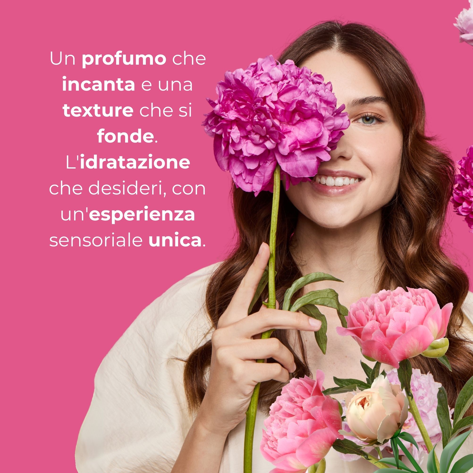 Acido Ialuronico e Iperfermentato di Peonia - Siero senza risciacquo - idratazione sublime - capelli secchi o disidratati