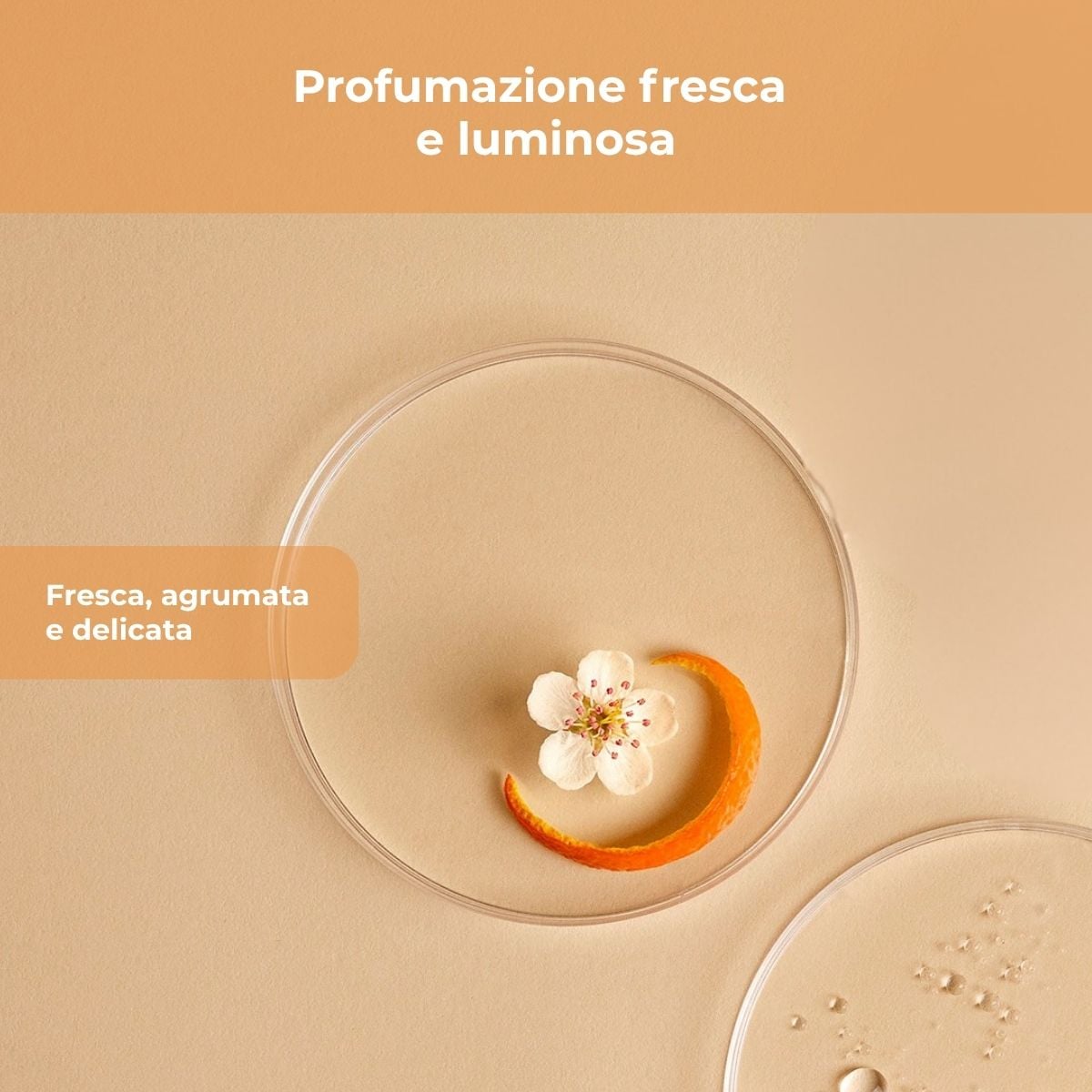 Vitamina C + Biancospino - Detergente micropeeling in mousse - con Vitamina C, Biancospino e Enzimi della frutta - illuminante