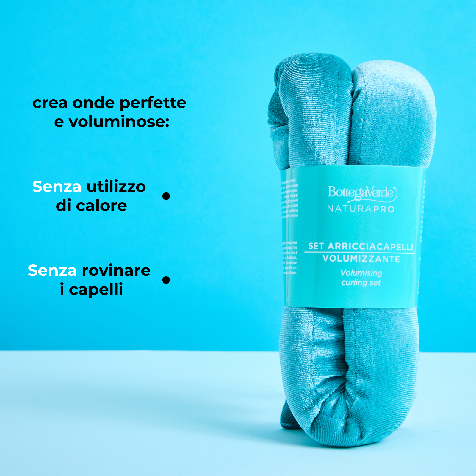 NATURA PRO - Set arricciacapelli volumizzante