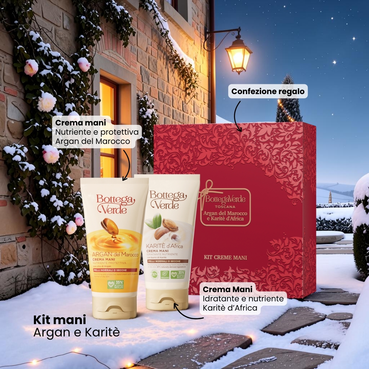 Kit mani Argan e Karit&egrave;