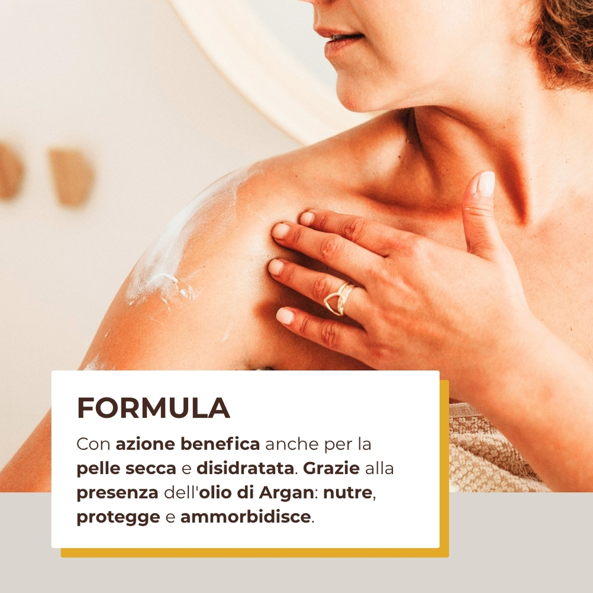 Argan del Marocco - Burro corpo - nutriente protettivo - con olio di Argan - pelli normali o secche