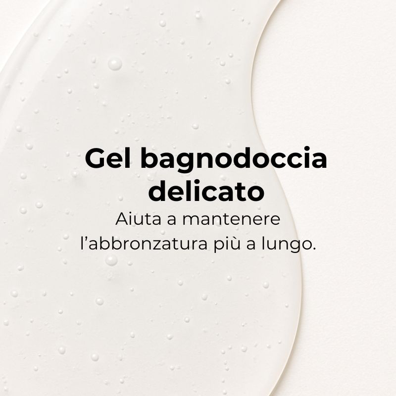 SOL Cocco + Attivatore di abbronzatura - Bagnodoccia doposole - addolcente - con Latte di Cocco e attivatore di abbronzatura - non lava via l'abbronzatura