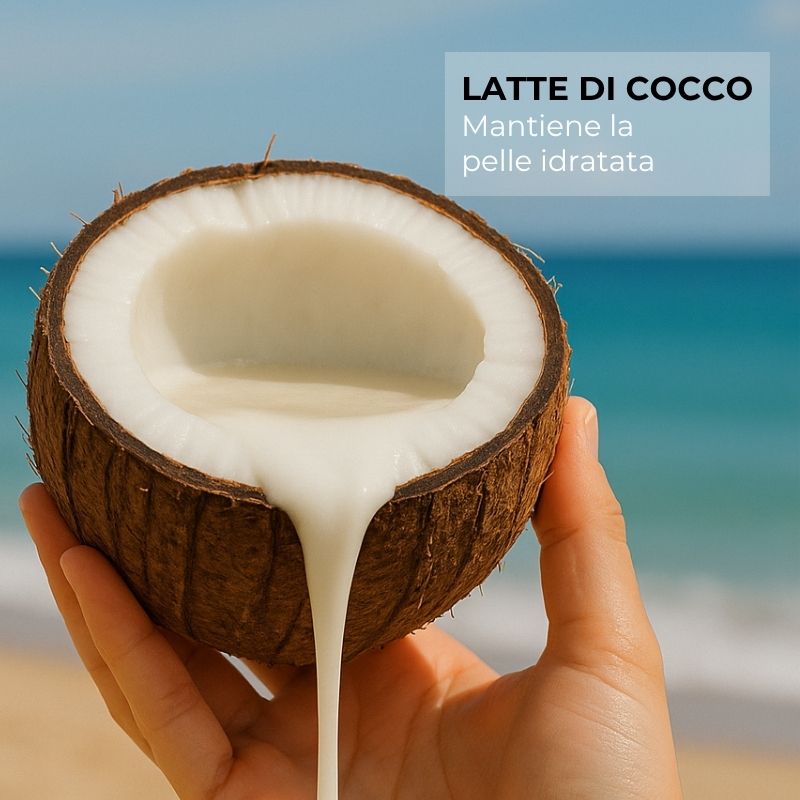 SOL Cocco + Attivatore di abbronzatura - Crema solare- intensifica l'abbronzatura - con latte di Cocco e Lumipod<TM/> - water resistant - protezione alta SPF50