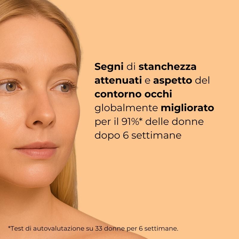 Pistilli di Zafferano - L'Elisir  oro - Contorno occhi - antirughe anti borse e occhiaie - con SAFFRON-IDE PRO AGE<TM/> con Ceramidi e iperfermentato di Zafferano